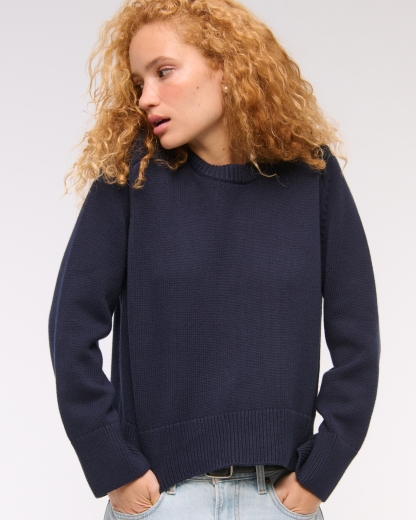 The A&F Madeline Western Crew Sweater