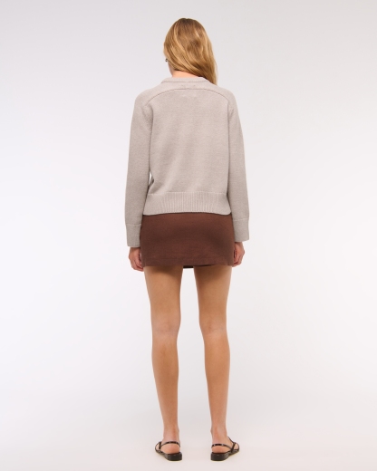 The A&F Madeline Western Crew Sweater