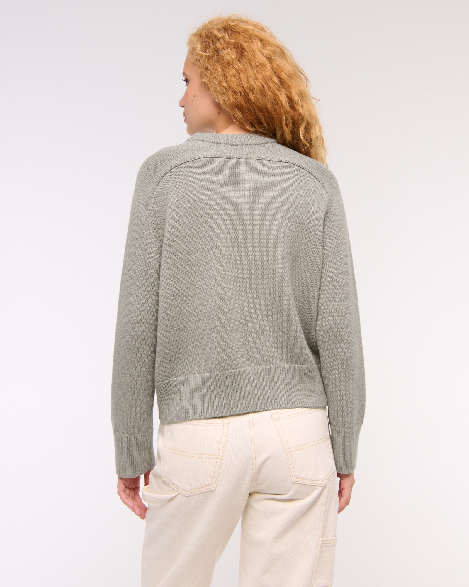 The A&F Madeline Western Crew Sweater