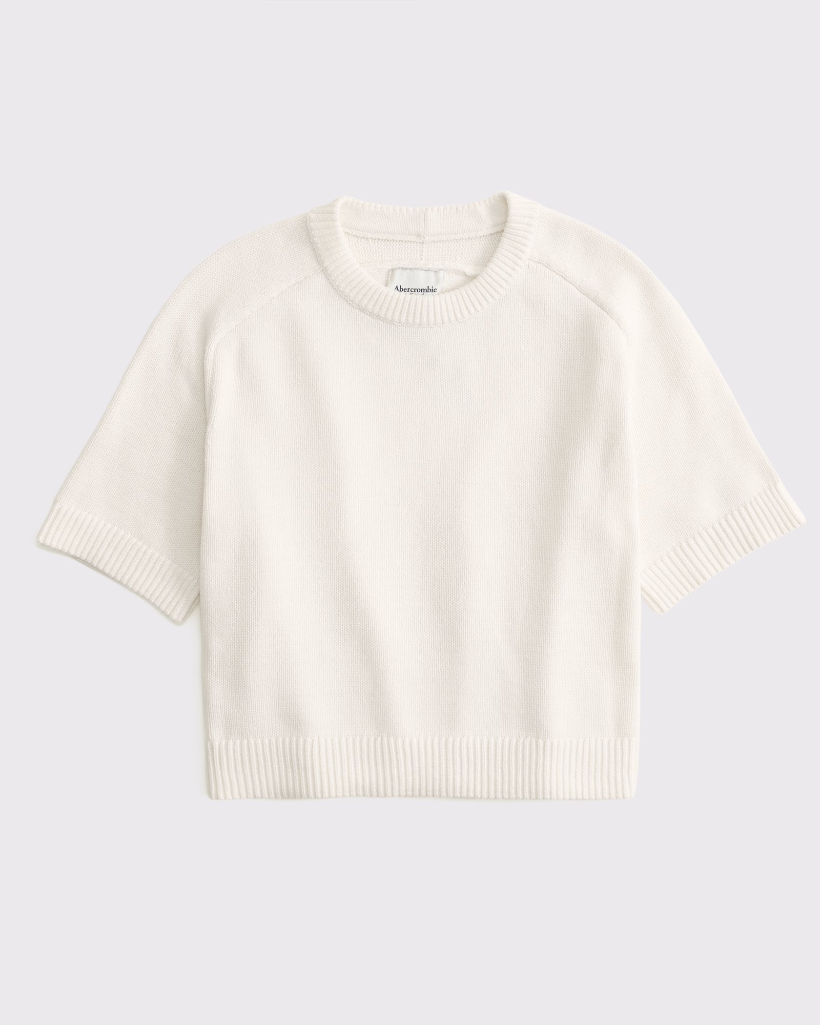 The A&F Madeline Textural Crew Sweater Tee