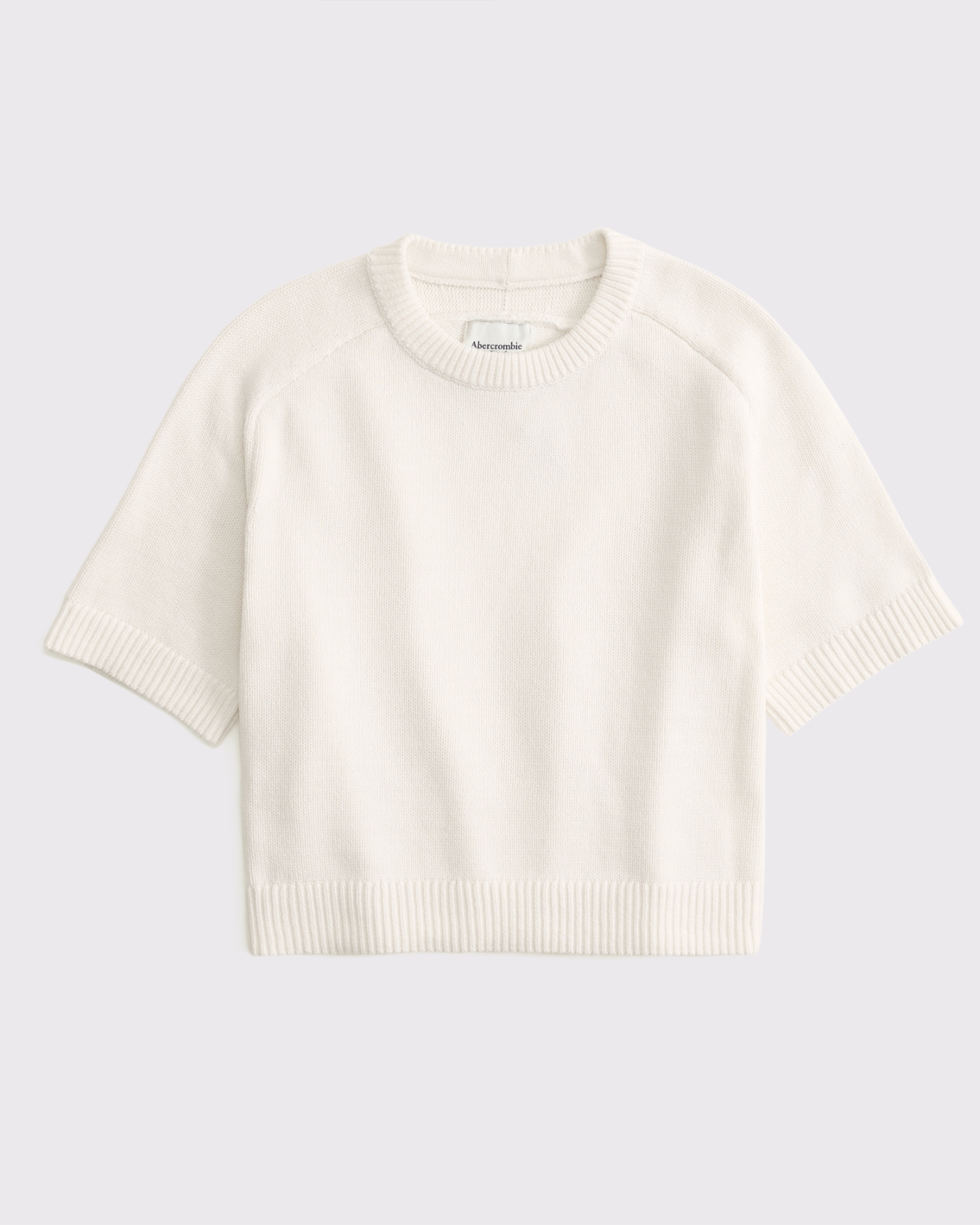 The A&F Madeline Textural Crew Sweater Tee