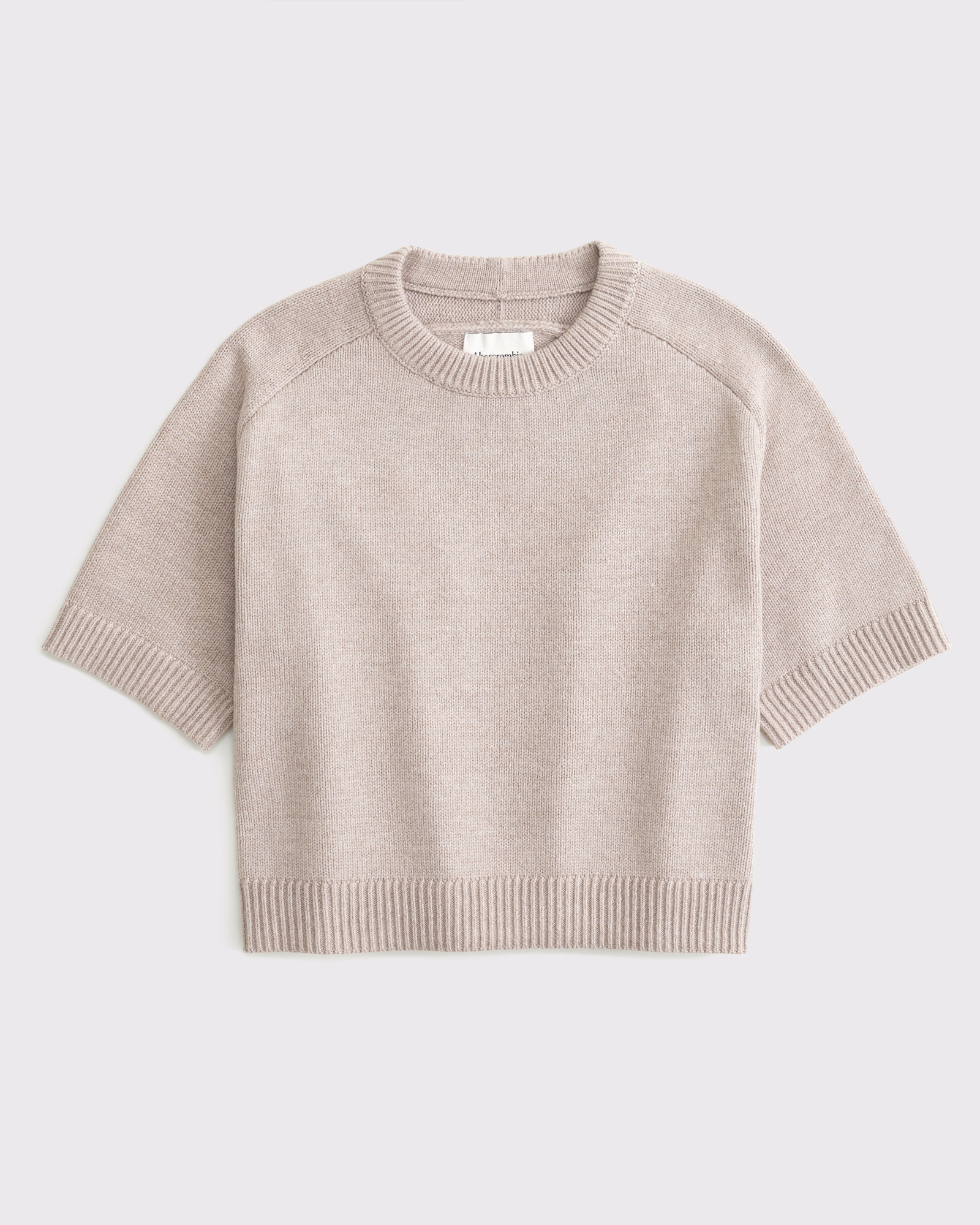 The A&F Madeline Textural Crew Sweater Tee