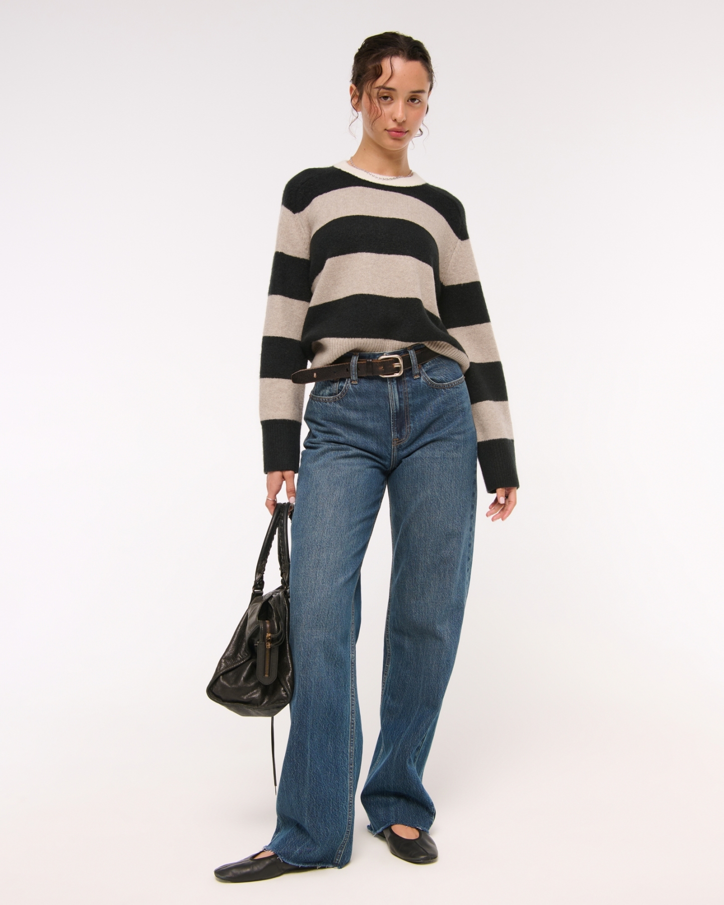The A&F Madeline Western Crew Sweater