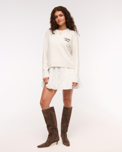 The A&F Madeline Western Crew Sweater
