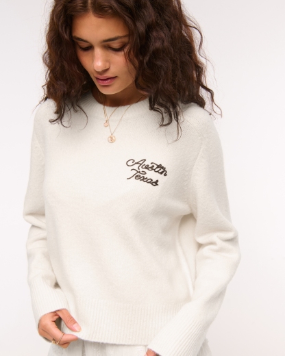 The A&F Madeline Western Crew Sweater