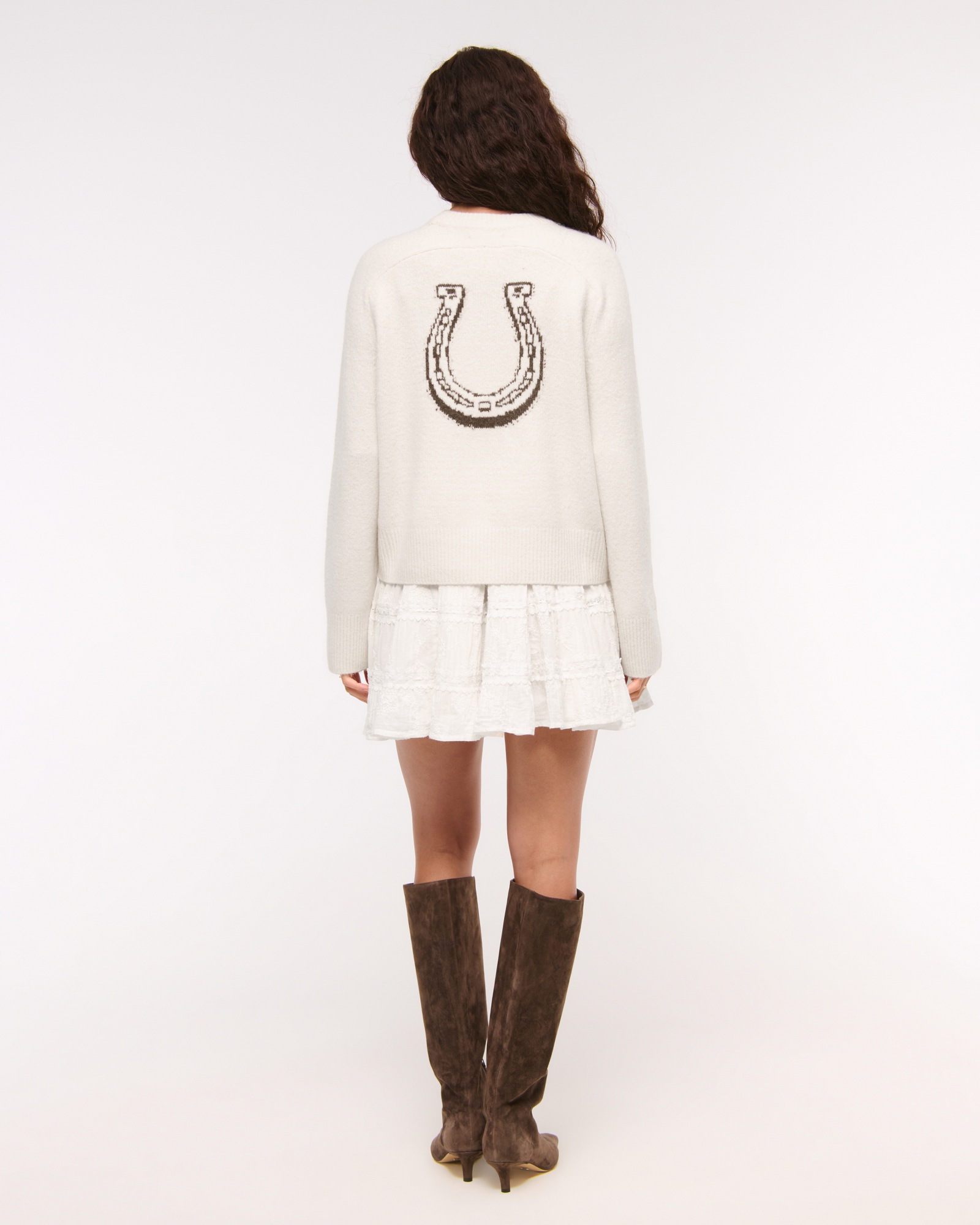 The A&F Madeline Western Crew Sweater