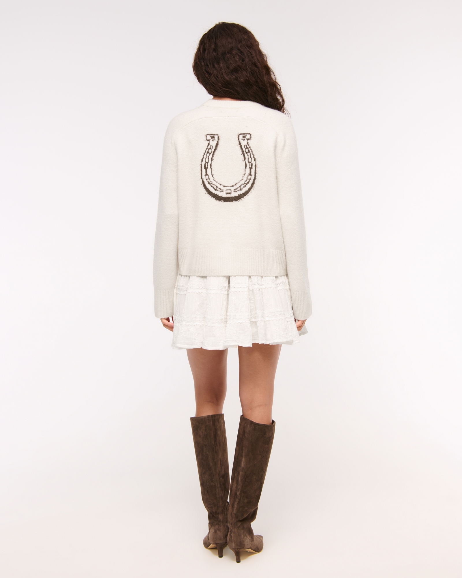 The A&F Madeline Western Crew Sweater