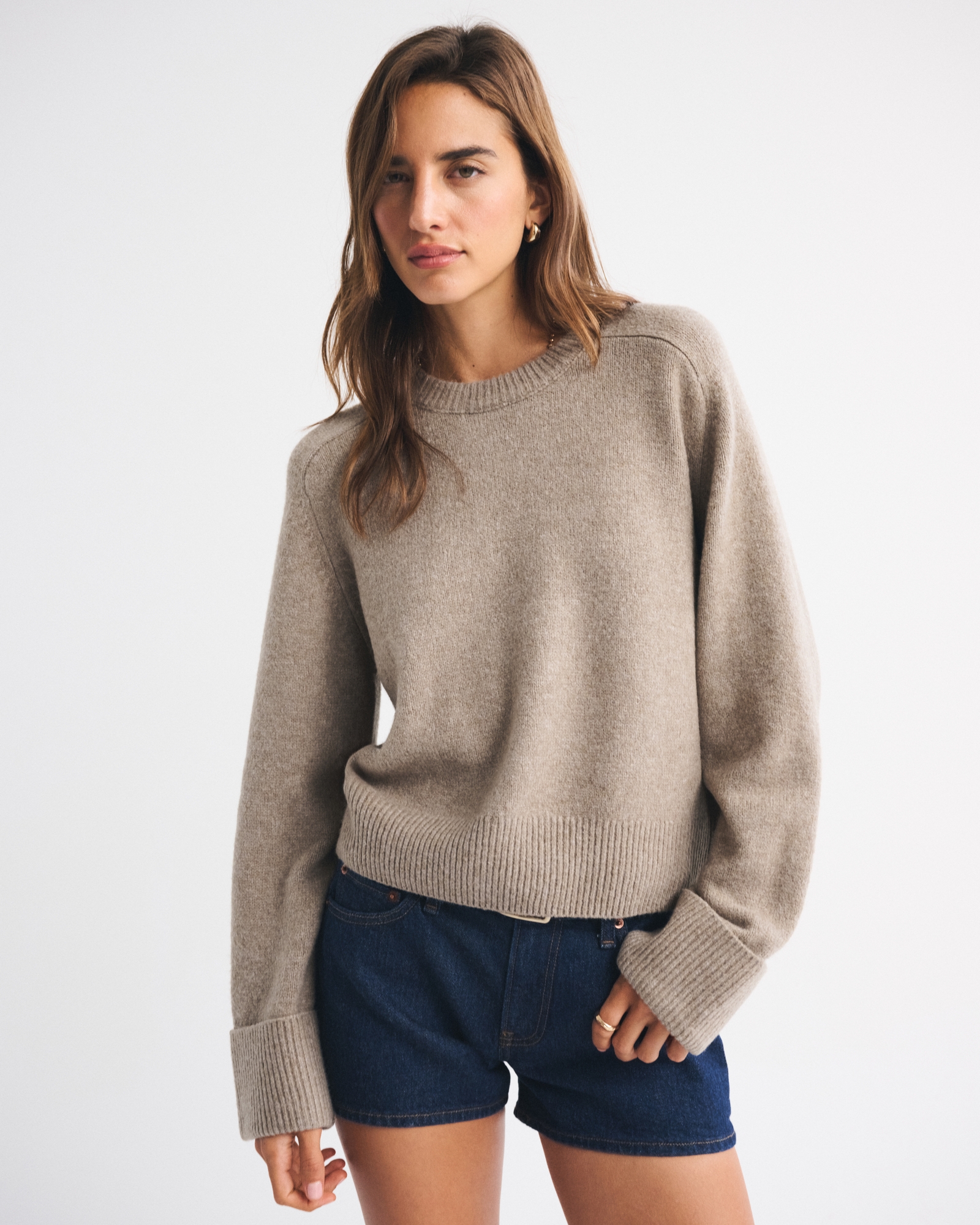 The A&F Madeline Western Crew Sweater