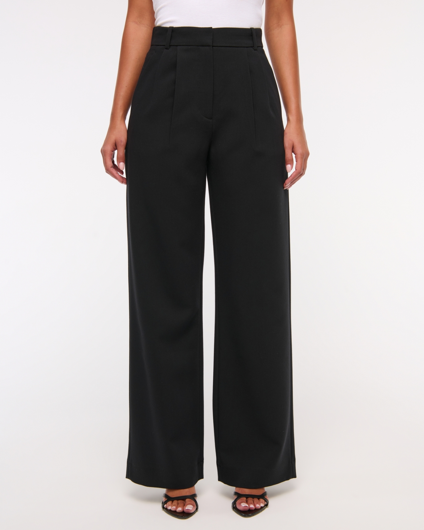 A&F Sloane Tailored Wide Leg Pant