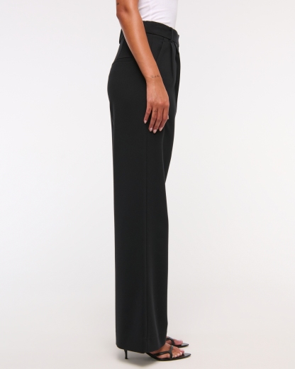 A&F Sloane Tailored Wide Leg Pant