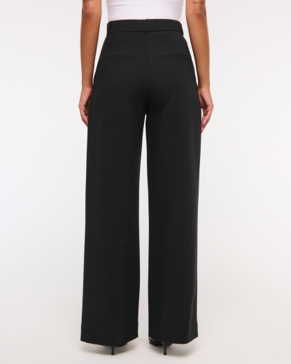 A&F Sloane Tailored Wide Leg Pant