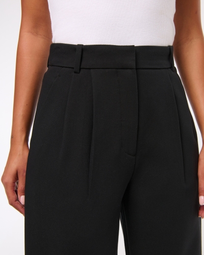 A&F Sloane Tailored Wide Leg Pant