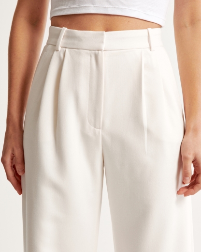 A&F Sloane Tailored Wide Leg Pant