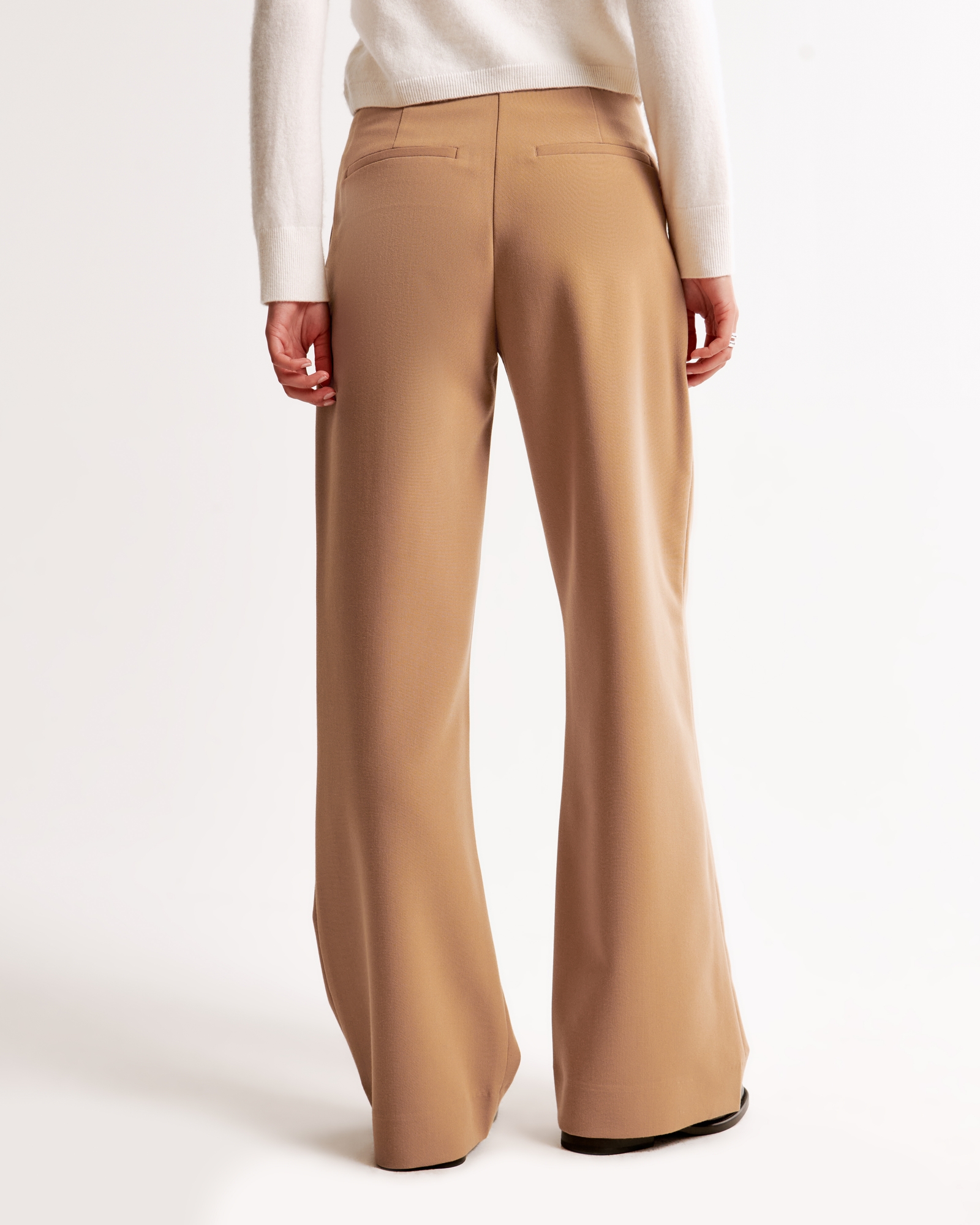 A&F Sloane Tailored Wide Leg Pant