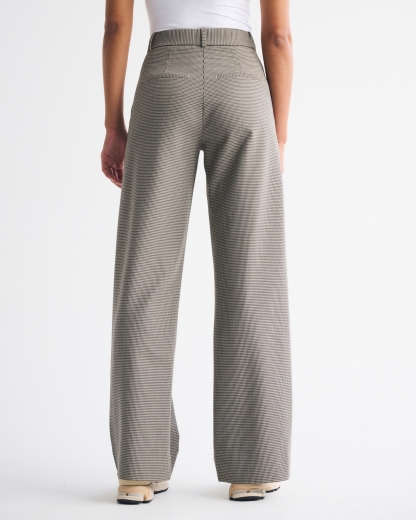 A&F Sloane Tailored Wide Leg Pant