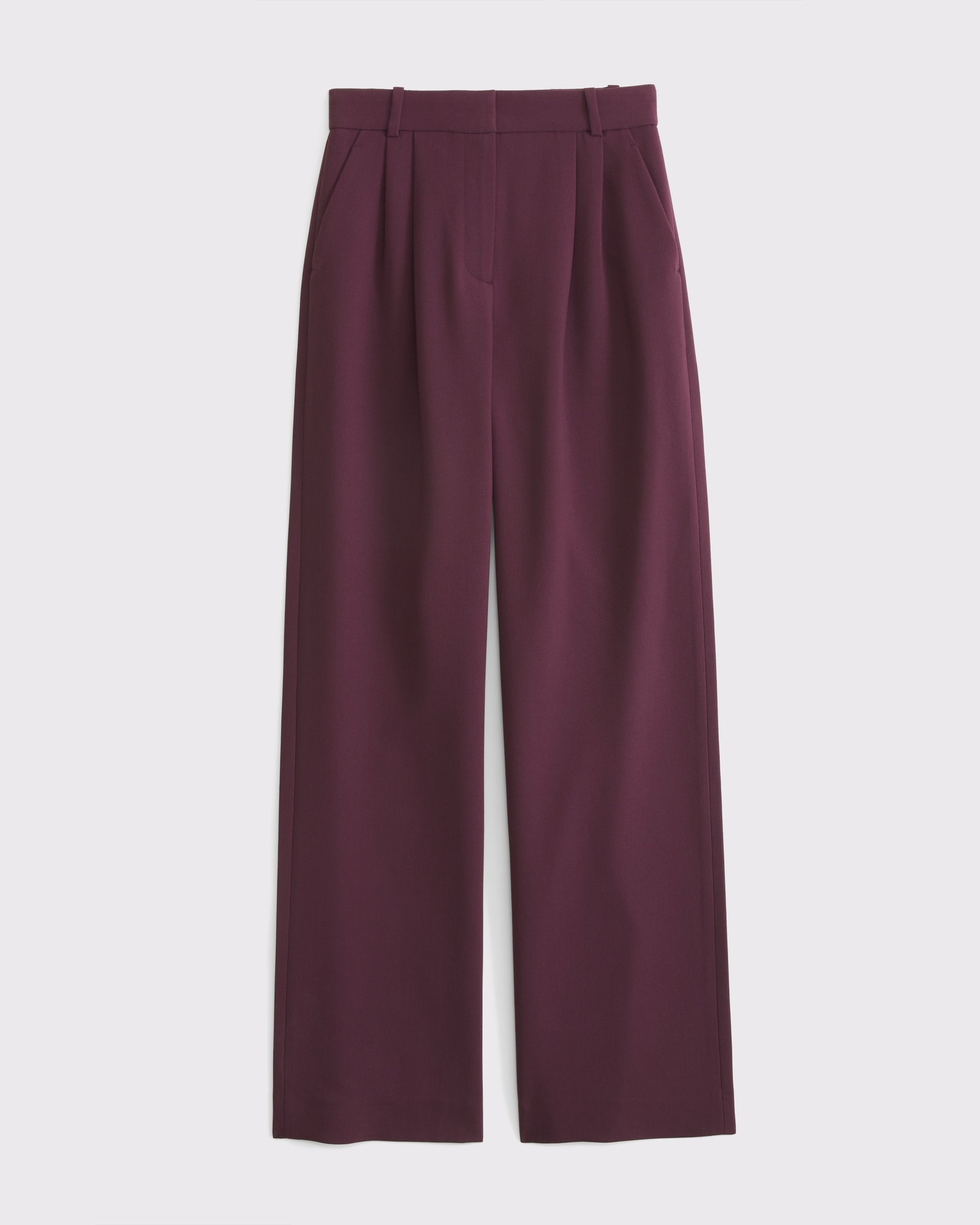 A&F Sloane Tailored Wide Leg Pant