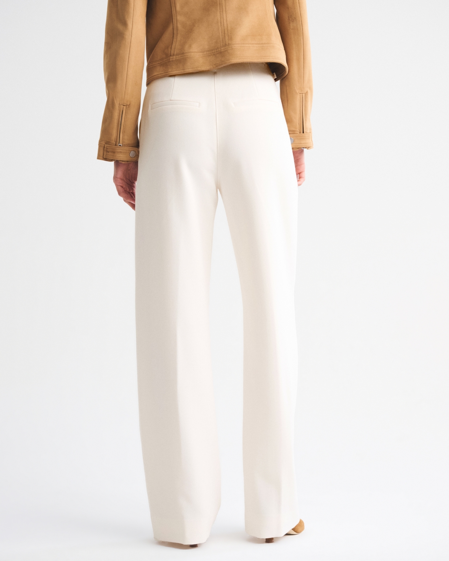 A&F Sloane Tailored Wide Leg Pant