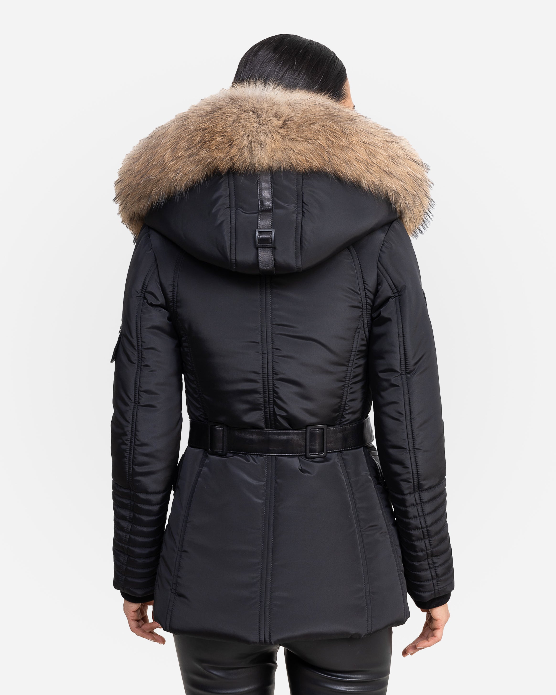 Kim Jacket with Natural Fur
