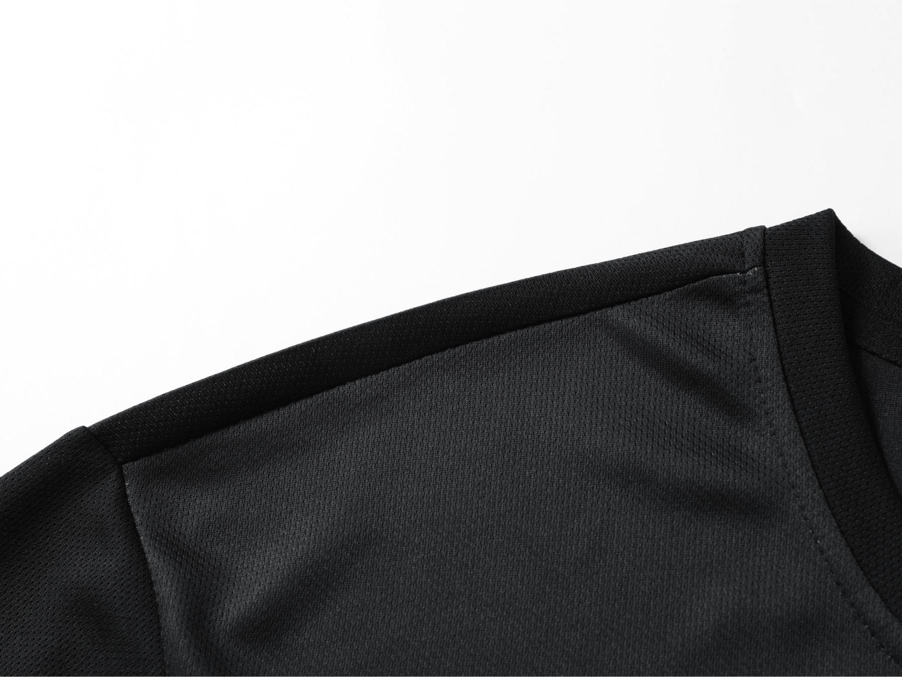  Men’s Casual Striped Panel Design Short Sleeve T-Shirts