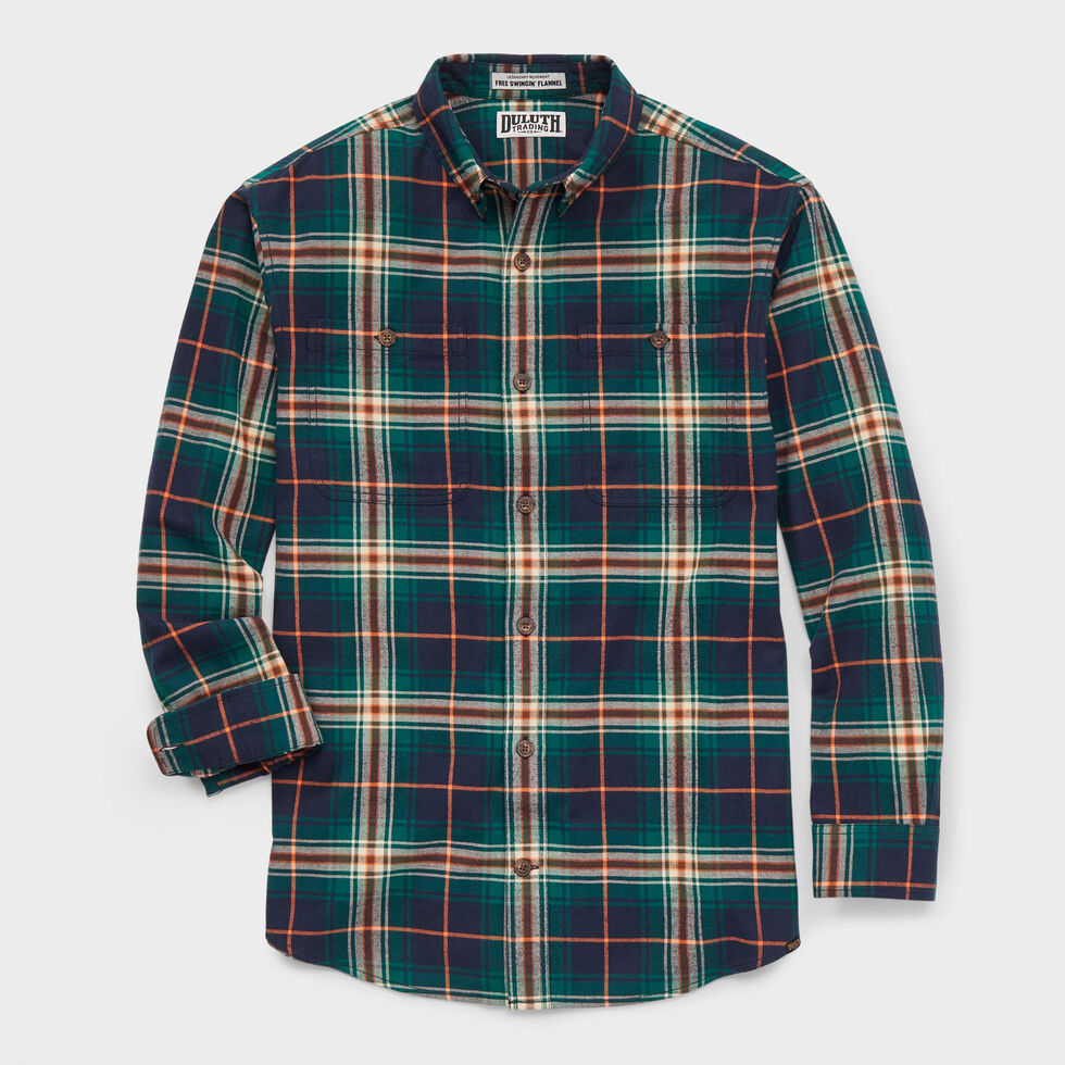 Men's Free Swingin' Flannel Relaxed Fit Shirt