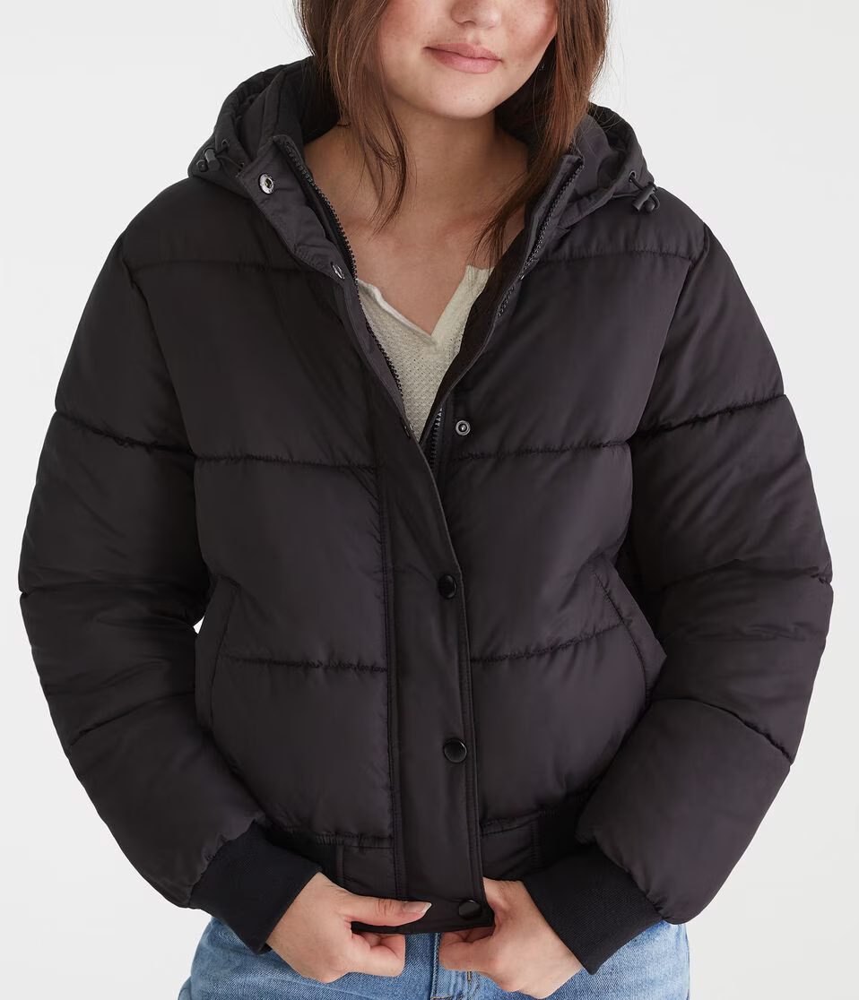 Midweight Hooded Puffer Jacket