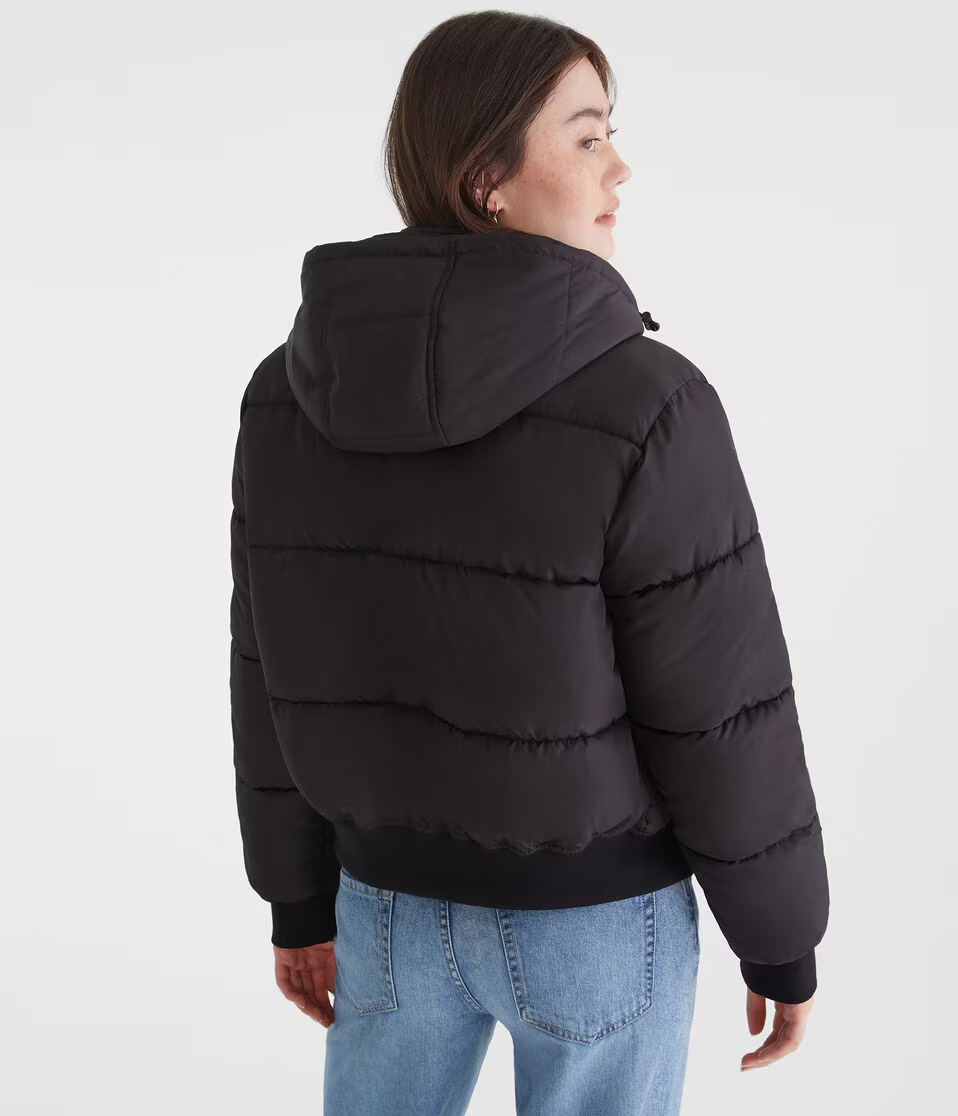Midweight Hooded Puffer Jacket