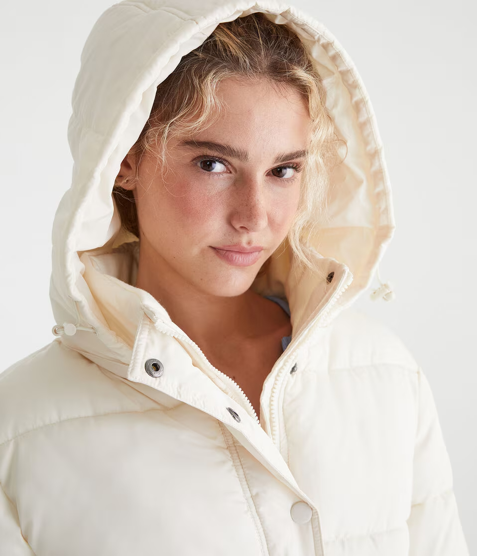 Midweight Hooded Puffer Jacket