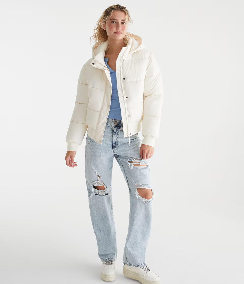 Midweight Hooded Puffer Jacket