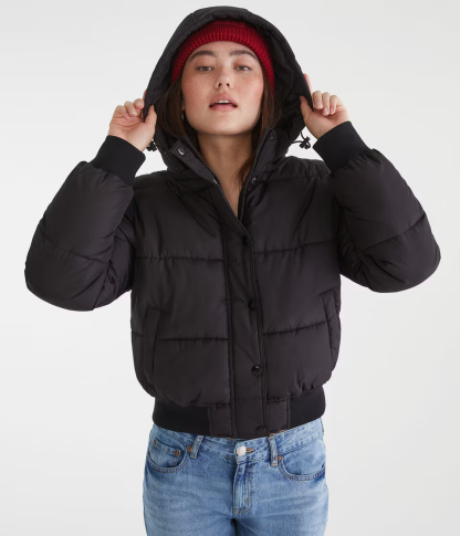 Midweight Hooded Puffer Jacket