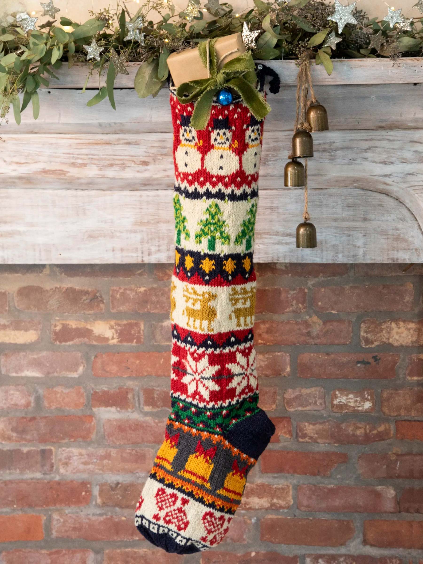 Artisan Stocking - Snowman