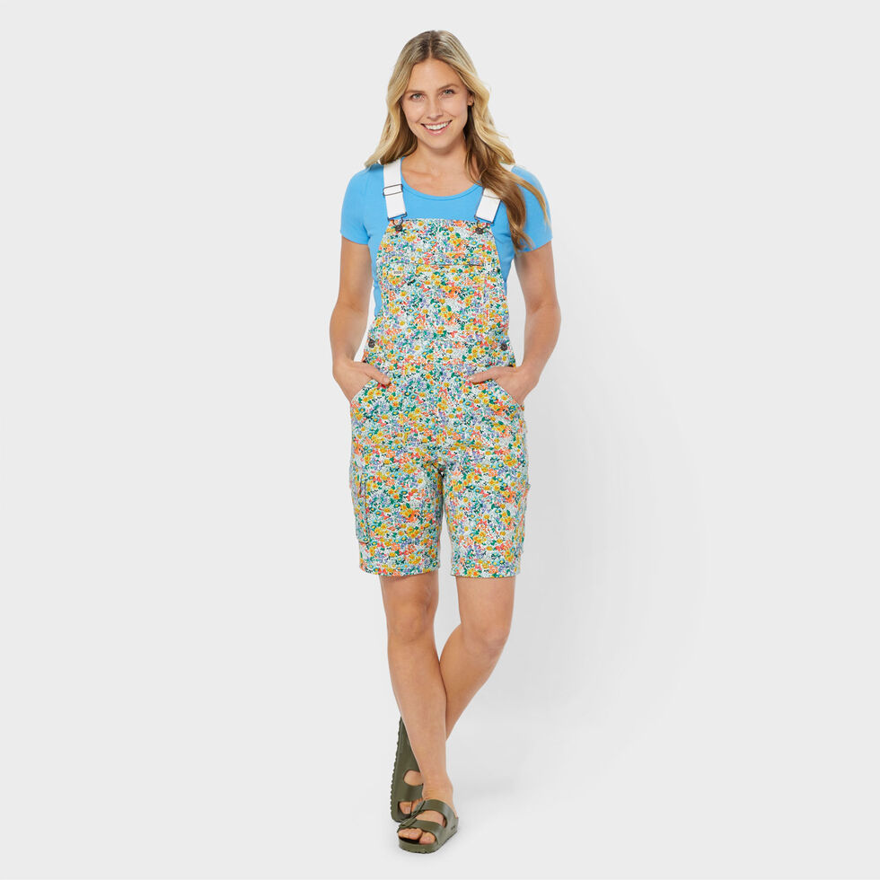 Women's Heirloom Gardening Short Overalls