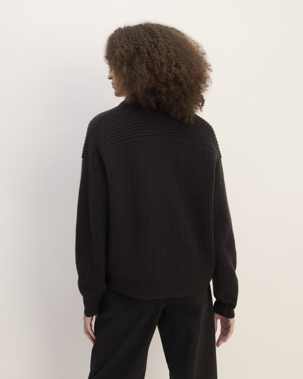 The Felted Merino Half-Zip Sweater