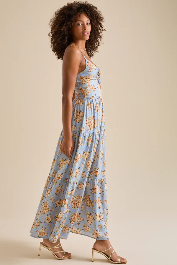 Kehlani Floral Maxi Dress