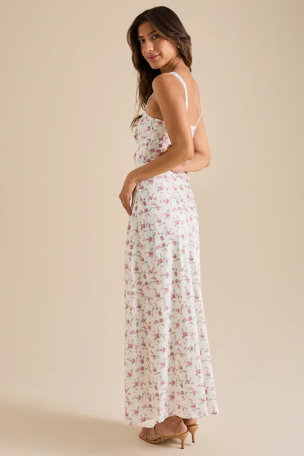 Kya Floral Midi Dress