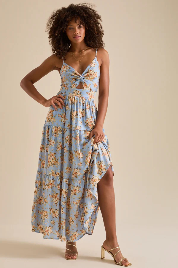Kehlani Floral Maxi Dress