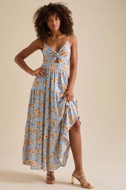 Kehlani Floral Maxi Dress