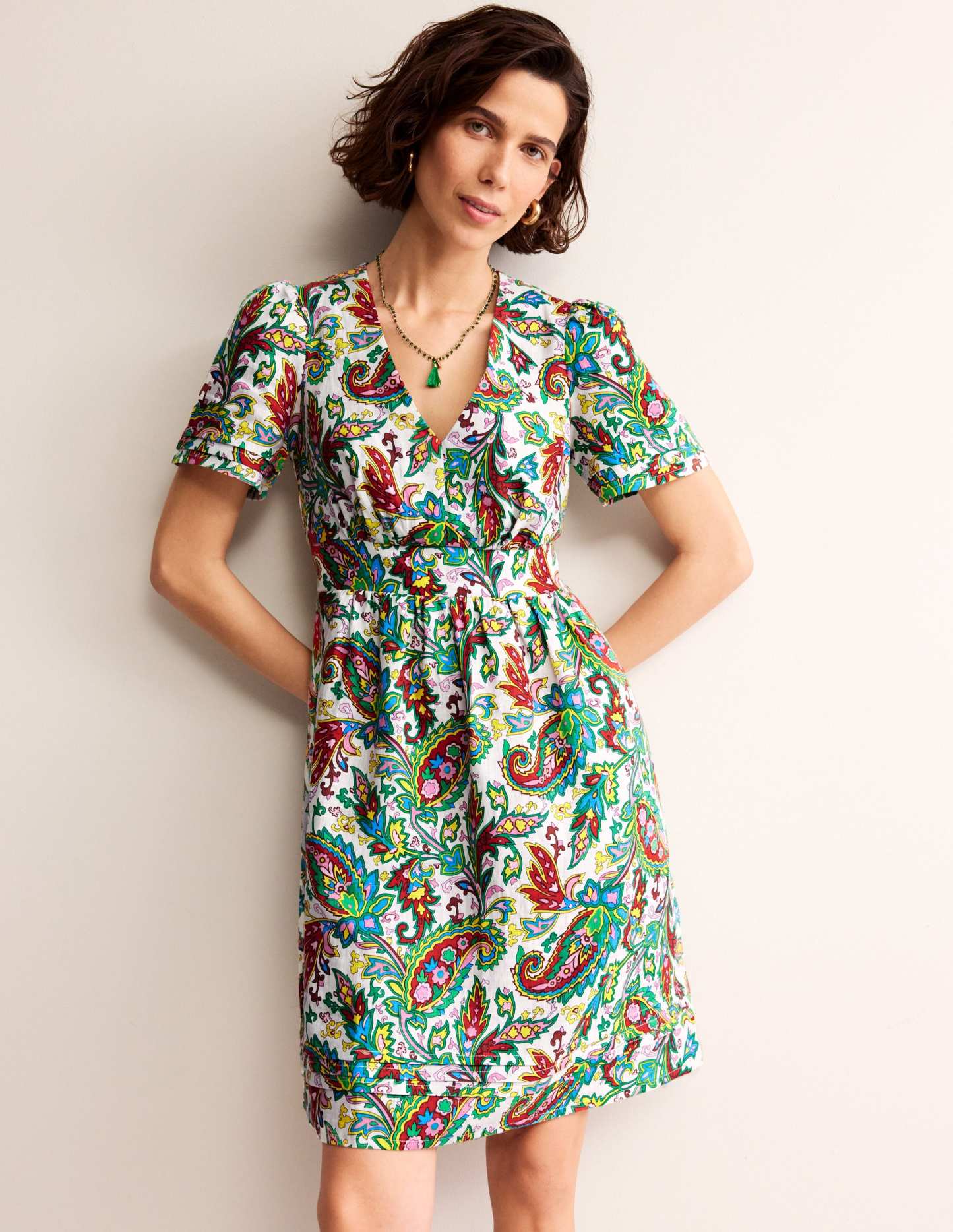 Eve Linen Short Dress