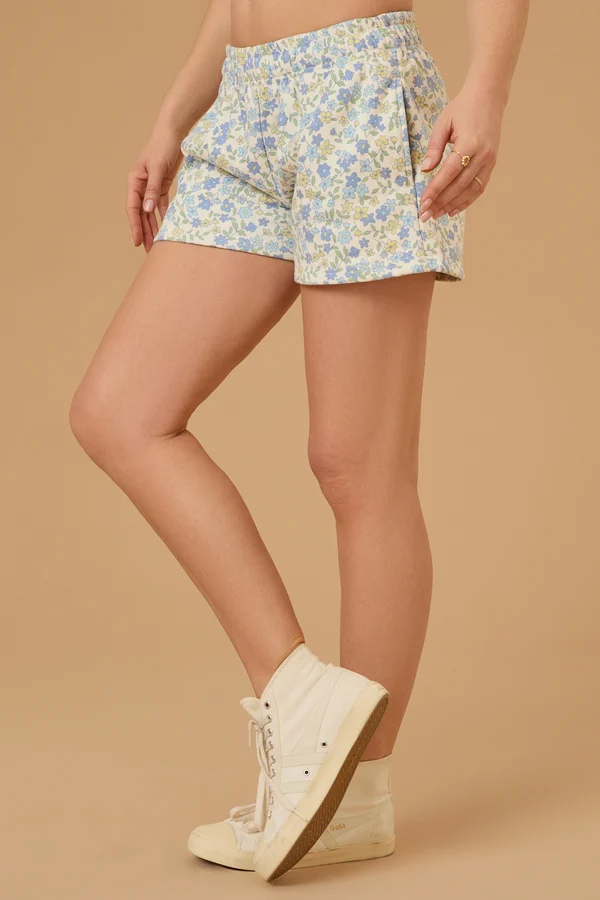 Sunny Fleece Lounge Short