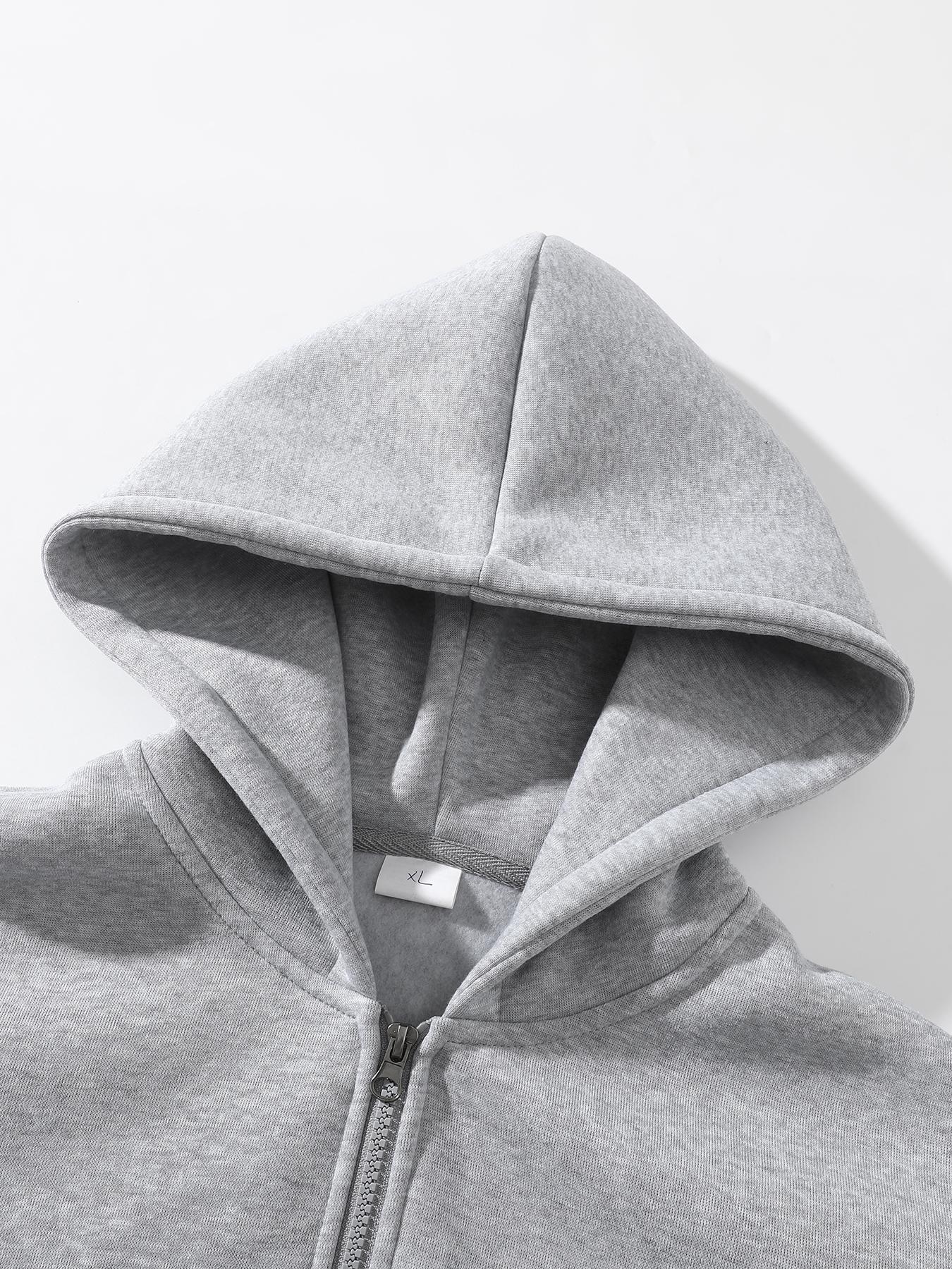 Men's Plain Two-piece Sweatsuit Set, Basic Regular Fit Casual Drop Shoulder Half Zip Zippers Long Sleeves Fitted Hoodie & Pocket Drawstring Elastic Sweatpants, Men's Clothing Men's Plain Two-piece Sweatsuit Set, Basic Regular Fit Casual Drop Shoulder Half Zip Zippers Long Sleeves Fitted Hoodie & Pocket Drawstring Elastic Sweatpants, Men's Clothing