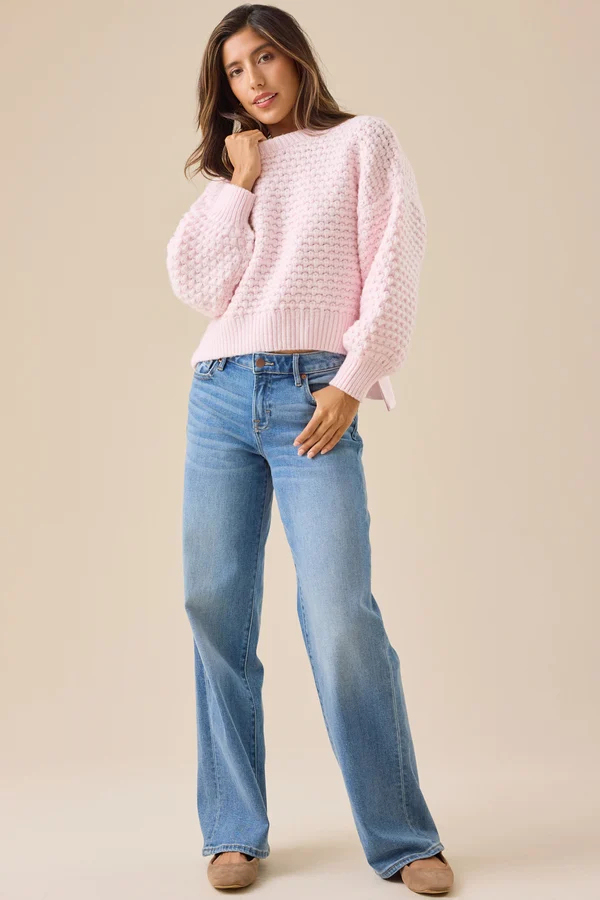 Annabeth Bow Ribbon Sweater