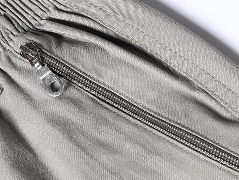 Men's 3-Pack Cargo Shorts | Casual Drawstring Elastic Waist Shorts with Zipper Pockets | Quick Dry Lightweight Streetwear for Summer, Beach, Daily Wear & Outdoor Activities, Menswear, Plain