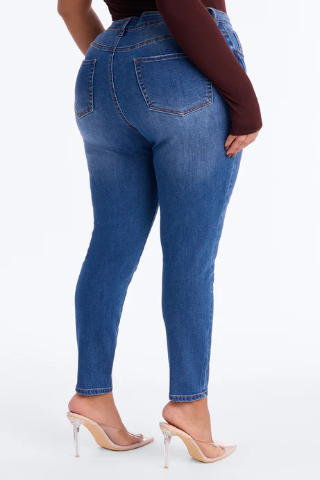 Top Of The Line Stretch Skinny Jeans - Medium Wash