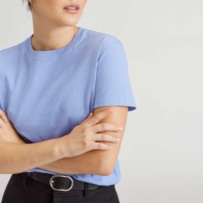 The Organic Cotton Box-Cut Tee