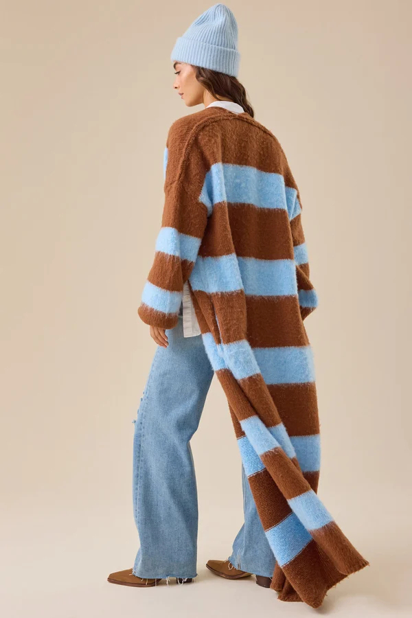 Camryn Striped Duster