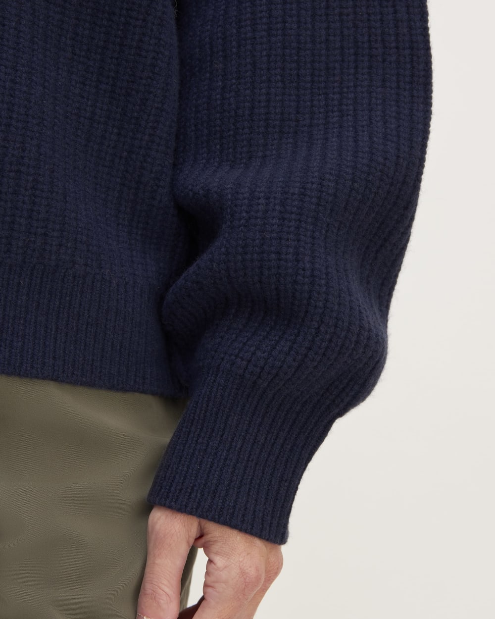 The Felted Merino Half-Zip Sweater