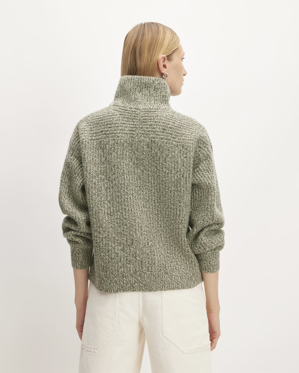 The Felted Merino Half-Zip Sweater