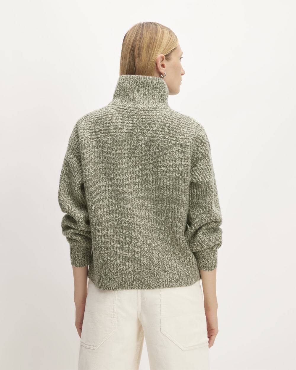 The Felted Merino Half-Zip Sweater