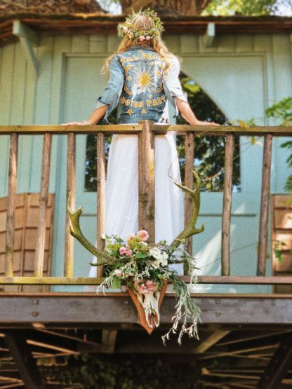 Till Death Do Us Part' Denim Jacket