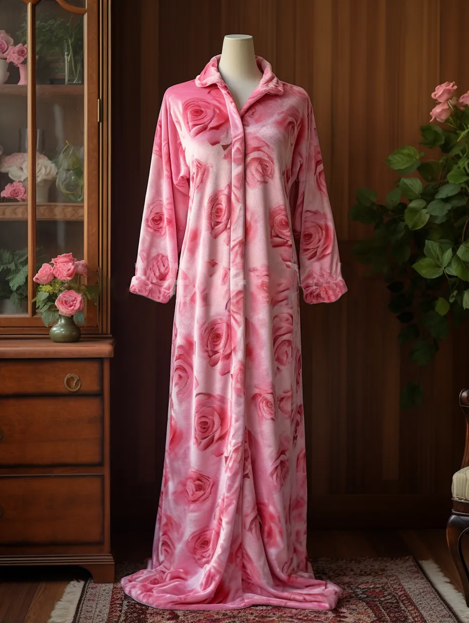 Pink Rose Sleep Coat