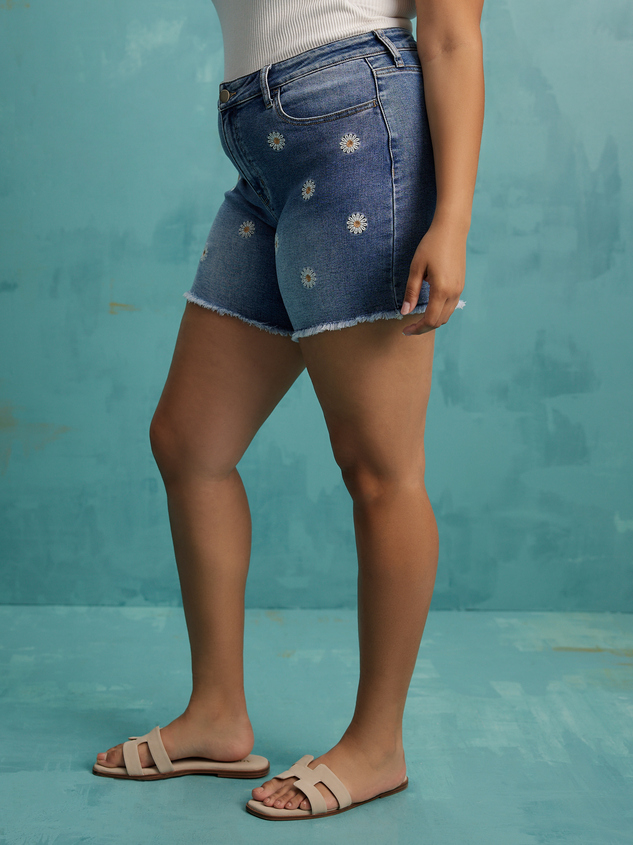 Lyla Daisy Denim Shorts